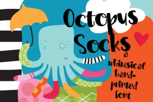 PN Octopus Socks Font Download