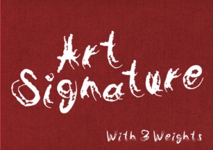 Art Signature Font Download
