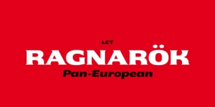 LCT Ragnarök PE Font Download