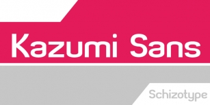 Kazumi Sans Font Download
