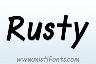 Rusty Font Download