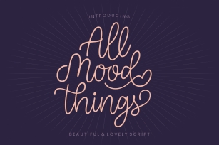 All Mood Things Font Download