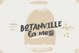 Botanville La Mess Font Download