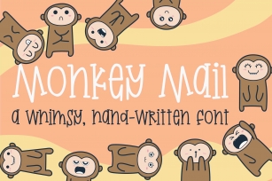 Monkey Mail Font Download