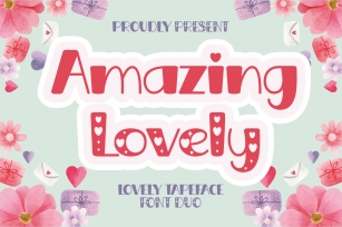 Amazing Lovely Duo Font Download