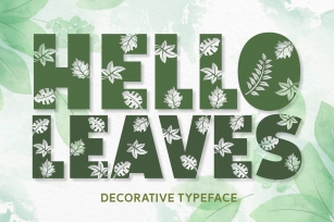 Hello Leaves Font Download