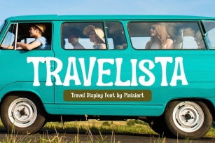 Travelista - Vacation Display Font Font Download