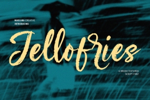 Jellofries Brush Script Font Font Download