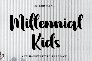 Millennial Kids Font Download