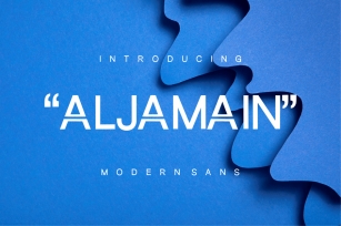 Aljamain Modern Sans Font Download