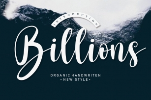 Billions Font Download