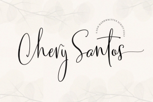 Chery Santos Font Download