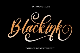 Blackink Font Download