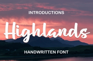 Highlands Font Download