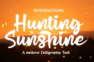 Hunting Sunshine Font Download