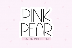Pink Pear Font Download