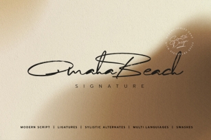 Omaha Beach Font Download