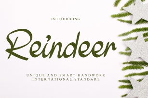 Reindeer Script Font Download