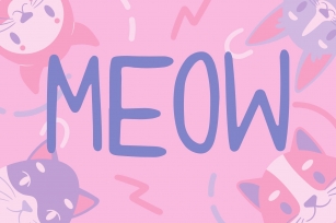 Meow Font Download