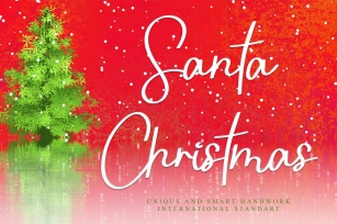 Santa Christmas Font Download