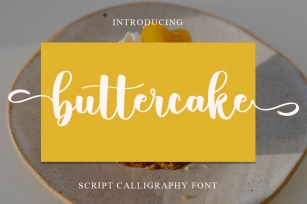 Buttercake Font Download