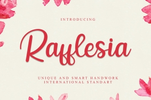 Rafflesia Font Download