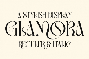 GLAMORA Typeface Font Download
