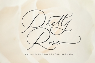 Pretty Rose Font Download