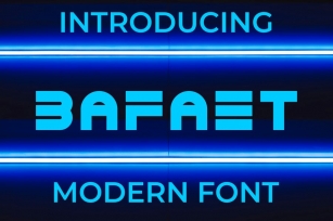 BAFAET FONT Font Download