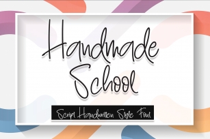 Handmade School Font Download