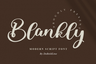 Blankly Font Download