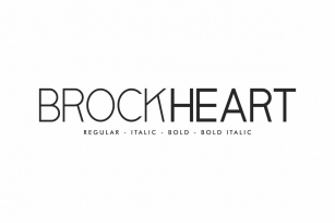 Brockheart Font Download