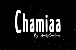 Chamiaa Font Download