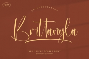 Brittanyla Script Font Font Download