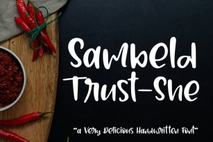 Sambeld Trust-She Font Download