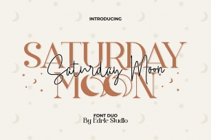 Saturday Moon Font Download