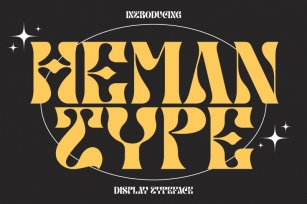 HEMAN Typeface Font Download