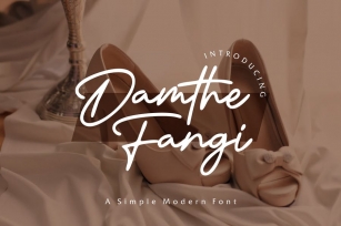 Damthe Fangi Font Font Download