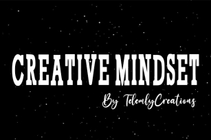 Creative Mindset Font Download