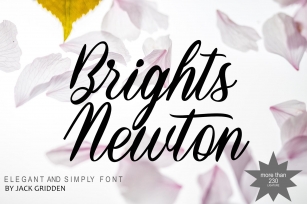Brights Newton Font Download