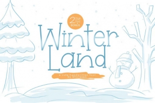 Winter Land Font Download