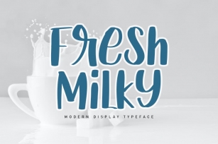 Fresh Milky Font Download