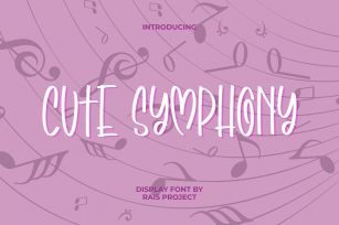 Cute Symphony Font Download