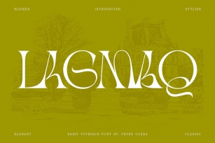 Lagmaq Unique Serif Font Download