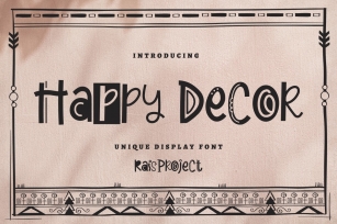 Happy Decor Font Download