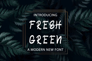 Fresh Green Font Download