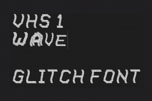 VHS Wave Font Download