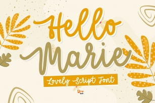 Hello Marie Font Download