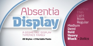Absentia Display Font Download