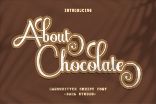About Chocolate Font Download